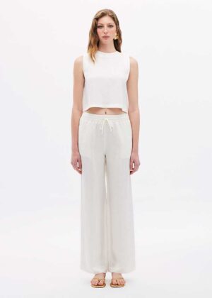 Greta Pant | White