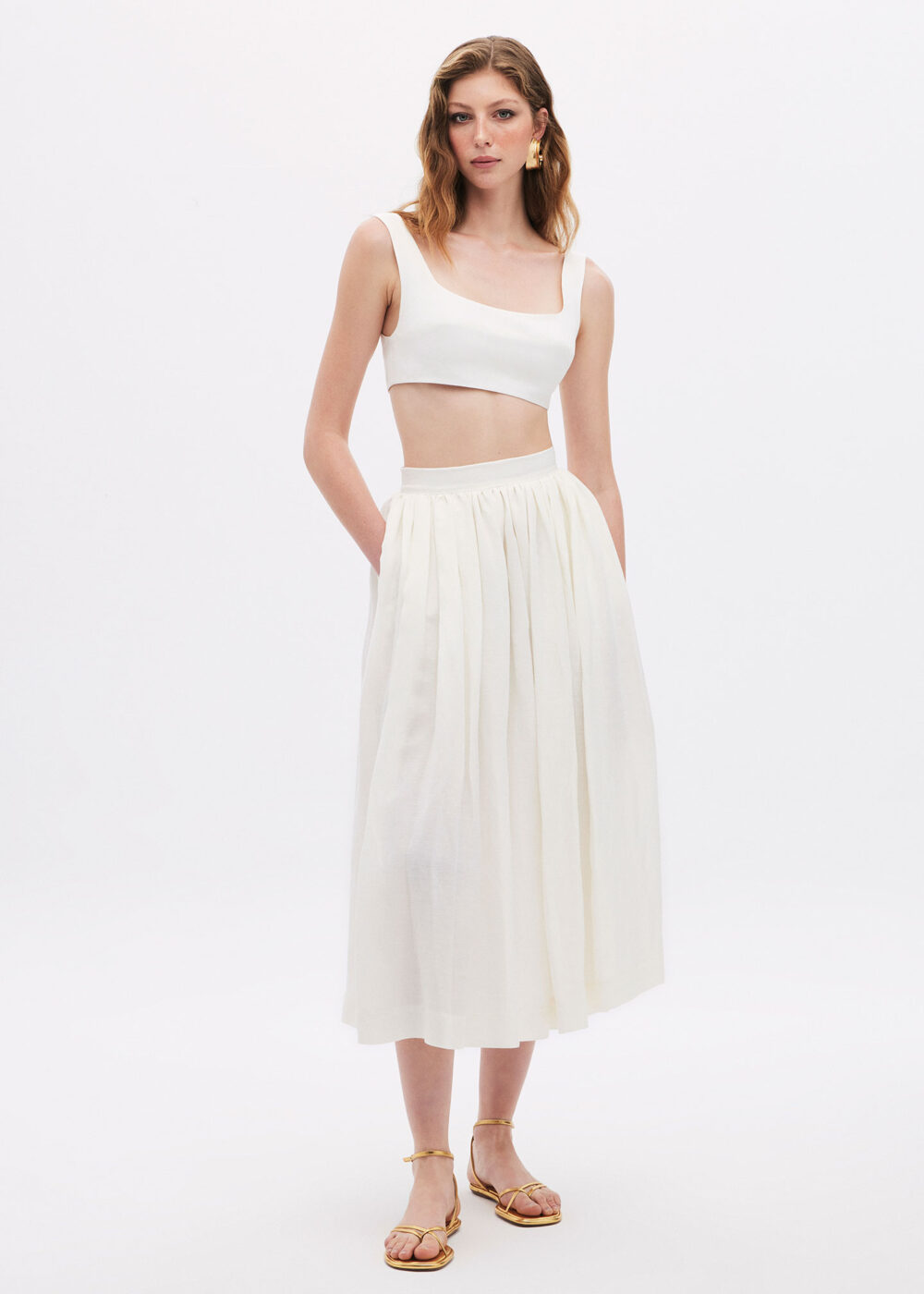 Matilda Skirt | White