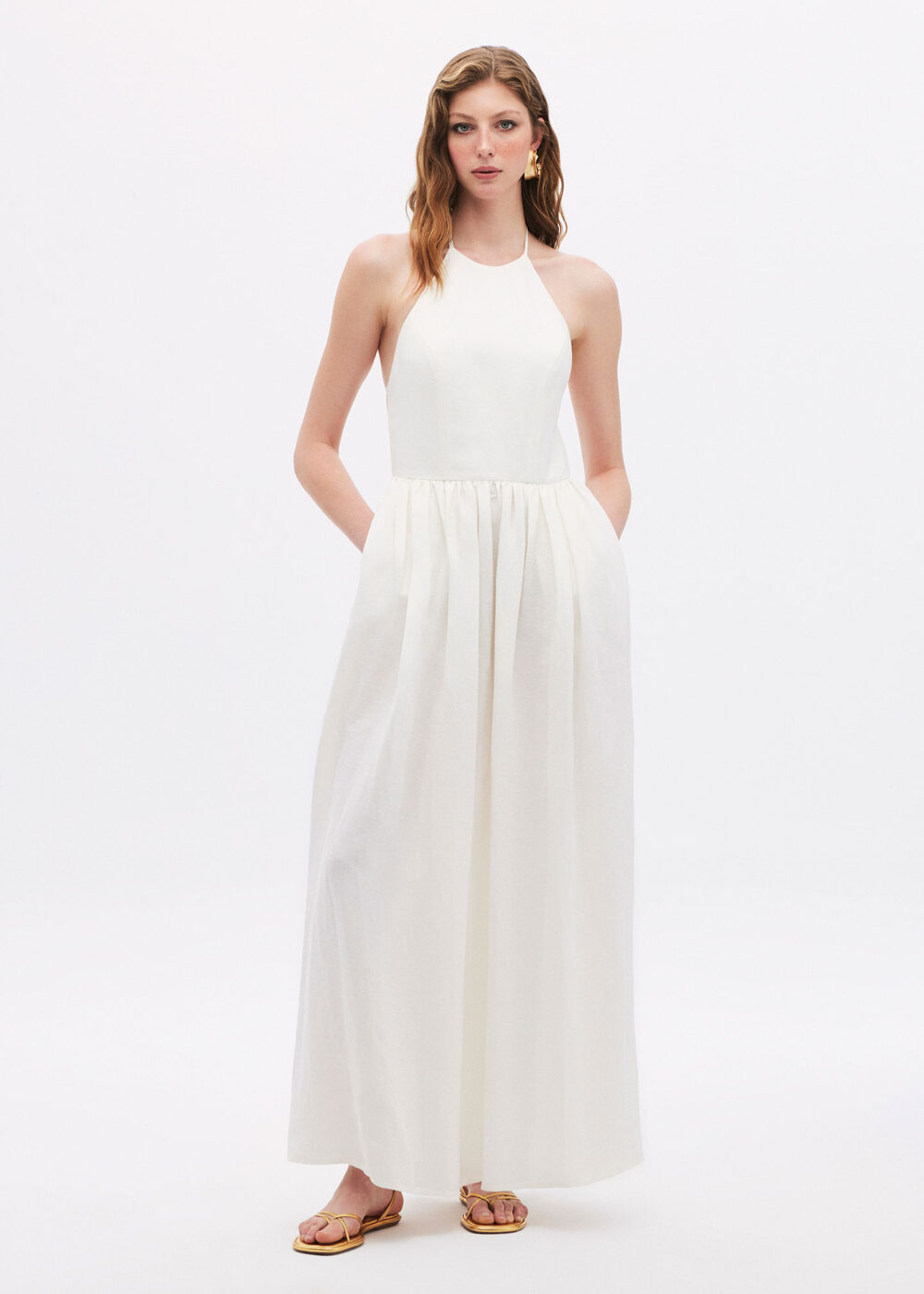 June Dress | White