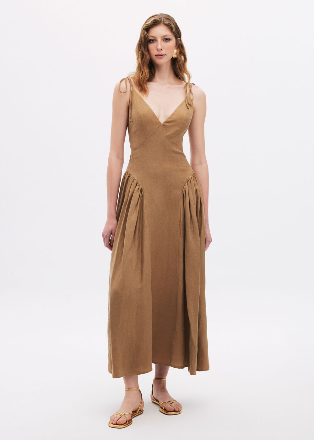 Daphne Dress | Sand Beige
