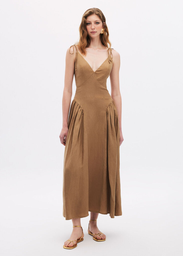 Daphne Dress | Sand Beige